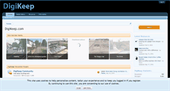 Desktop Screenshot of digikeep.com